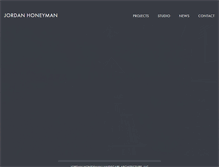 Tablet Screenshot of jordanhoneyman.com